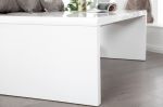 Stolik Ława Ministry biała lakierowana 100 cm  3